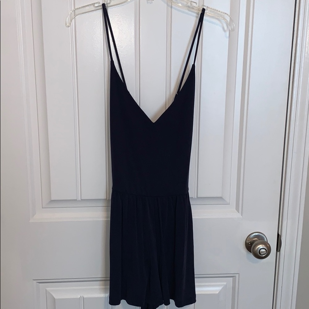 Blue romper